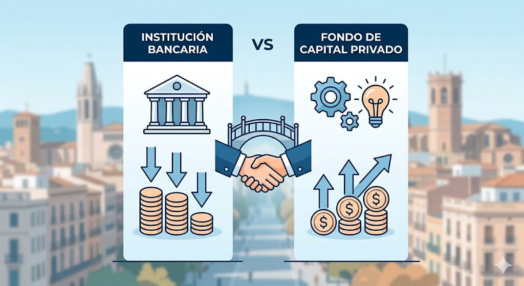 Financiación alternativa vs banca: qué opción elegir como promotor inmobiliario en Lleida